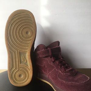 🔥real suede leather Nike sneaker boot  boys